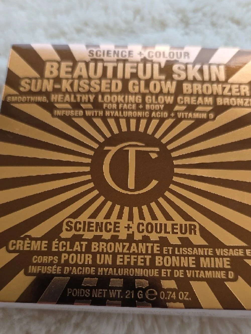 Charlotte Tilbury Beautiful Skin Sun-Kissed Glow Bronzer - Golden Brown